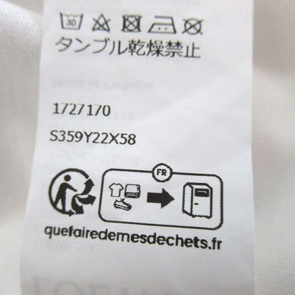 Loewe Anagram Embroidery Short Sleeve Short Sleeve T-Shirt Size L White Ladies