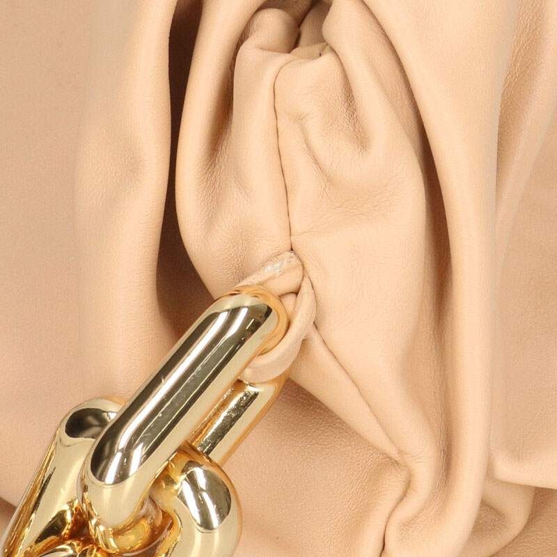 Bottega Veneta Leather Chain Shoulder Bag Women