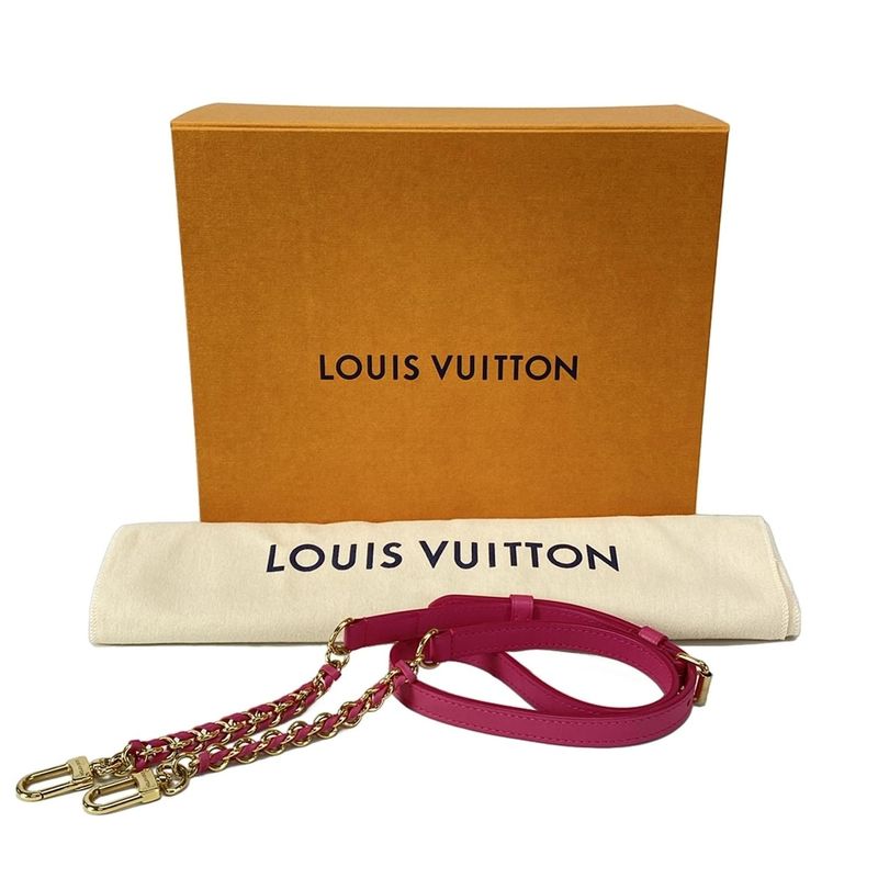 Louis Vuitton Handbag Nanogram Speedy Bandoliere 20 M22286 Rose Leather Cowhide