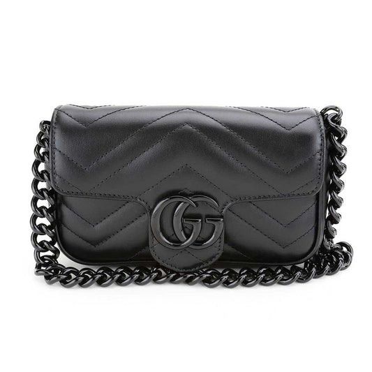 Gucci Shoulder Bag GG Marmont Black