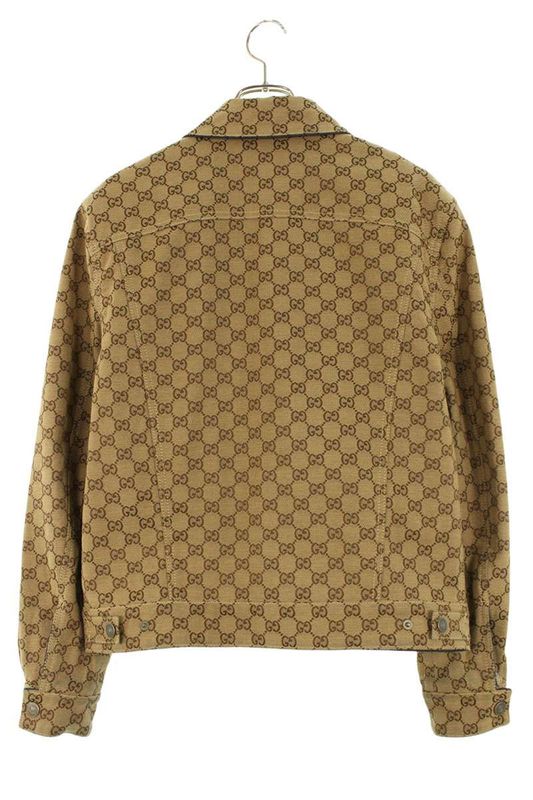 Gucci 702763 Xdb2k Reversible Denim Jacket Men's 44