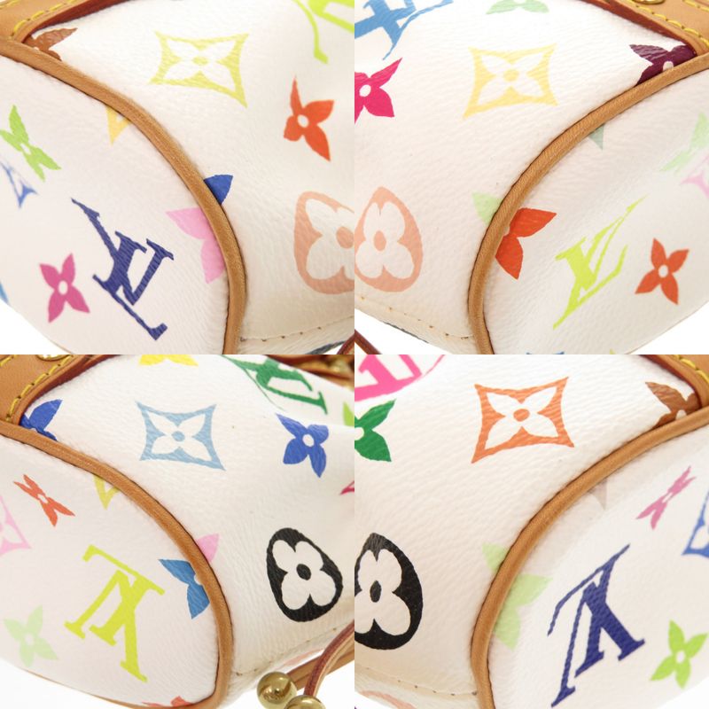 Louis Vuitton Theda PM Monogram Multicolor Bron M92348 Handbag LV 1372 Louis