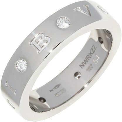 Bulgari Ring 18K White Gold Diamond 7p(020ct) Roman Sorbet Ring 354002