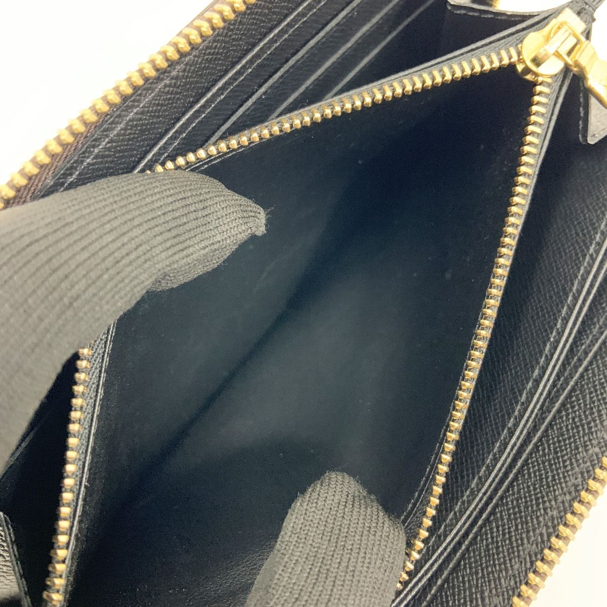 Louis Vuitton Giant Monogram Reverse Zippy Wallet Round Zipper Long Wallet
