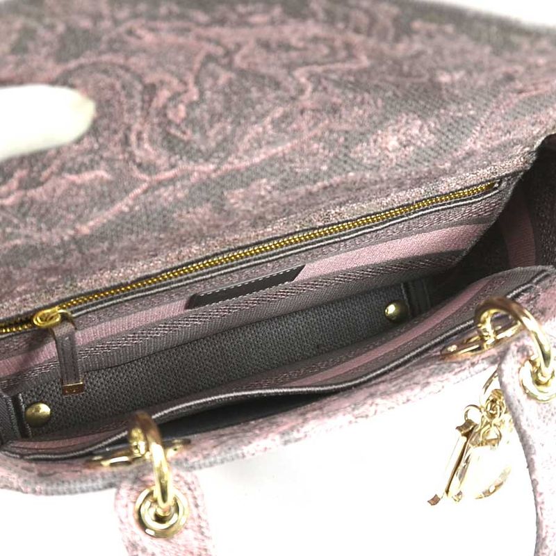 Christian DIOR Shoulder Bag Handbag Lady D-light