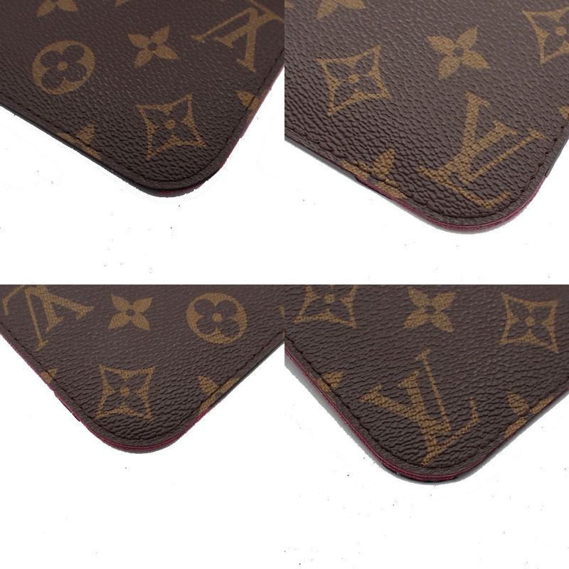 Louis Vuitton Neverfull Pouch Monogram Pink 34ka714
