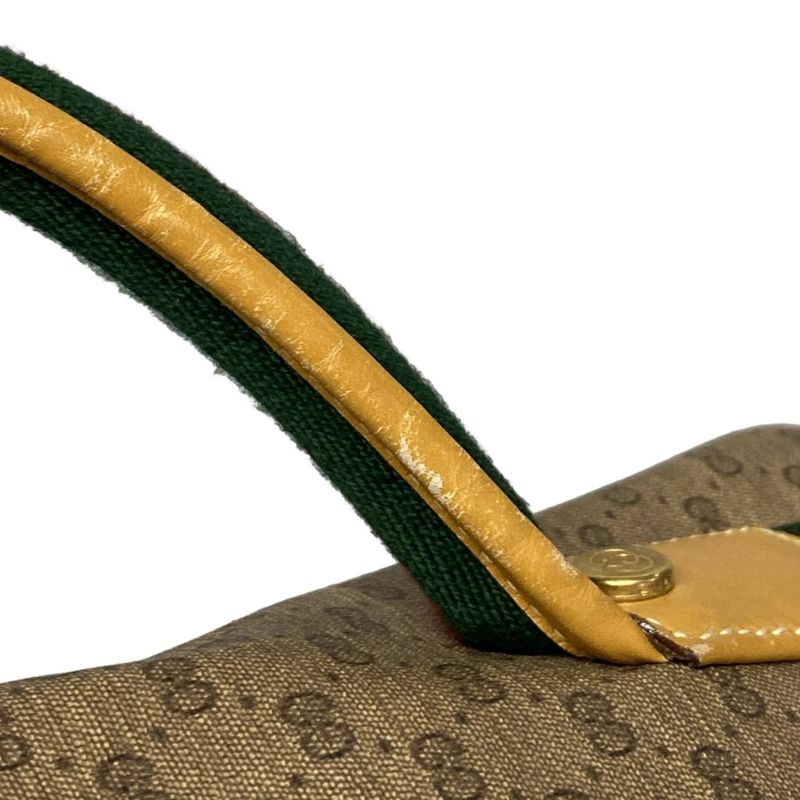 Gucci Boston Bag Old Guccisherry 1239 Beige X Light Brown X Multi Leather