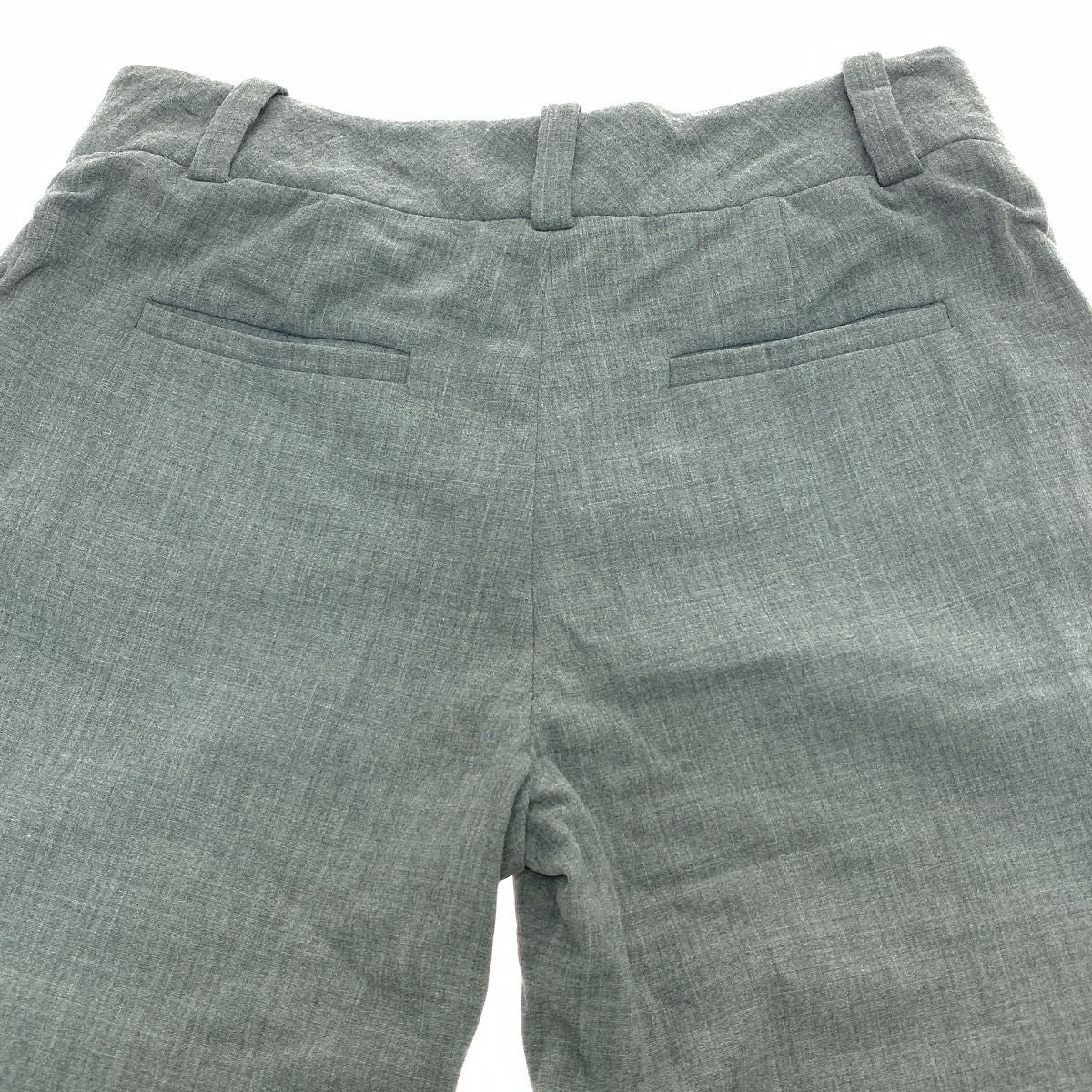 Celine Women's Pants Size 36 Wool None Gray
