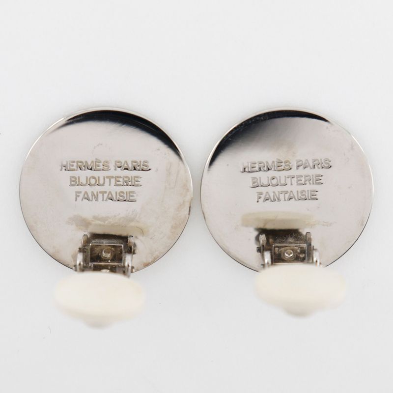Hermes Serie Bijouterie Fantaisie Metal Ladies 4.8g Earrings