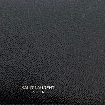 Saint Laurent Folding Long Wallet Black Tgn