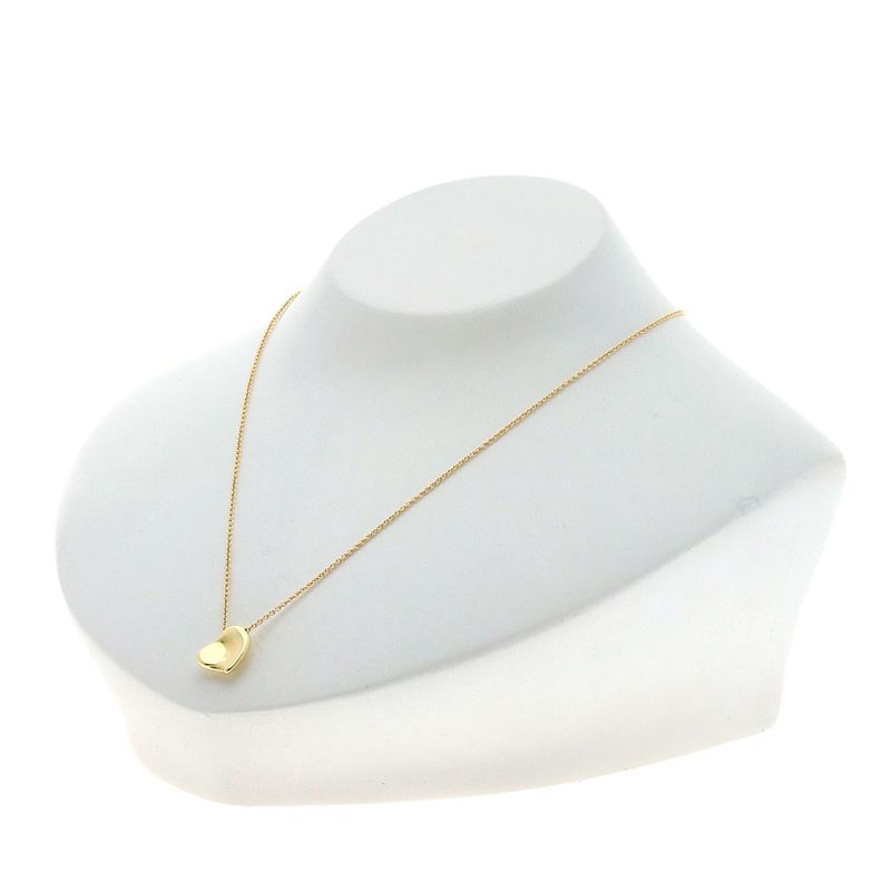 Tiffany & Co Full Heart Necklace 18K Yellow Gold Ladies