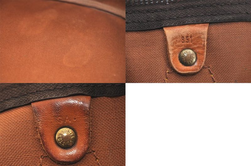 Louis Vuitton Monogram Speedy 40 Hand Boston Bag M41522 LV 2961n