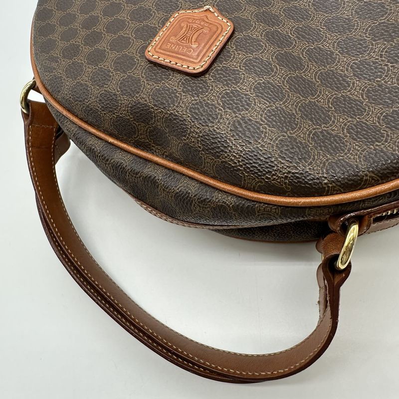 Celine Mc98/1 Macadam Handbag Brown PVC Ladies Men Fashion  Gift