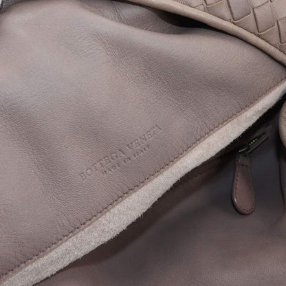 Bottega Veneta Intrecciato One Shoulder Bag Leather Brown Intrecciato Shoulder