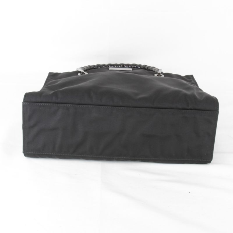 Gucci 002-1016-002865 Shoulder Bag 2way Tote Bag Nylon/bamboo Ladies