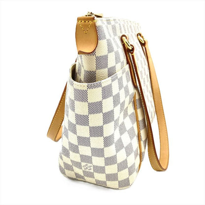 Louis Vuitton Totally PM Tote Bag Damier Azure N41280 White Gold Hardware