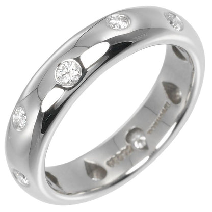 Tiffany & Co Dots Pt950platinum × Diamond 7.5 Ladies 6.7g Ring