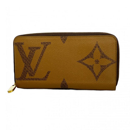 Louis Vuitton Long Wallet Monogram Giant Reverse Zippy Wallet M69353 Brown