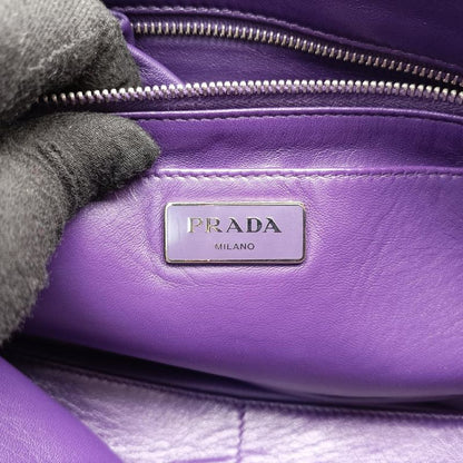 Prada Frenzy Purple Leather Bt097531/o