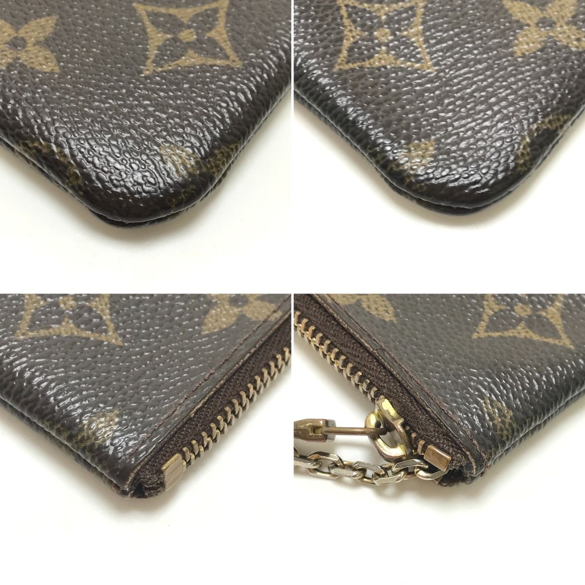 Louis Vuitton Key Case Monogram Pochette Cre