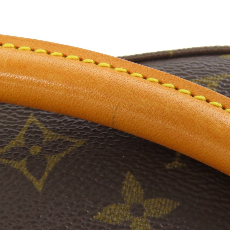 Louis Vuitton M51146 Looping MM Shoulder Bag Monogram Canvas Women