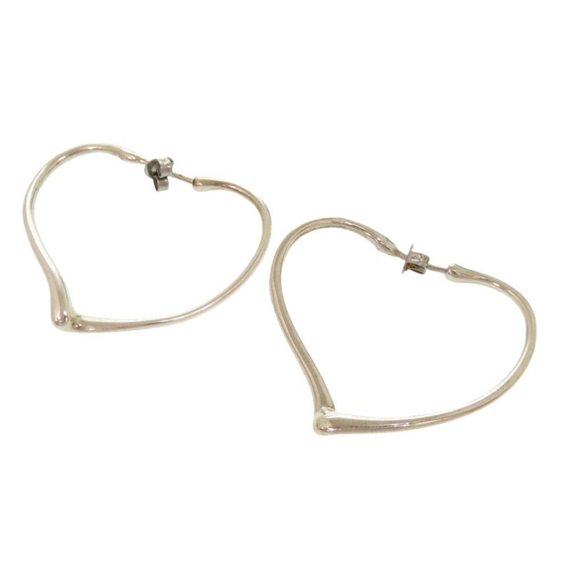 Tiffany & Co Open Heart Earrings 925 Silver Accessories 0940 Tiffany & Co