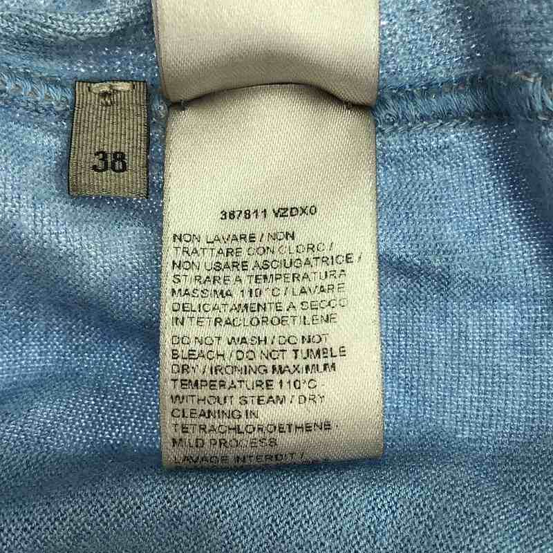 Bottega Veneta - Cashmere Silk Gradient Turtleneck Knit - 38 - Blue - Women's