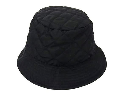 Celine 100% Nylon Bucket Hat Size L Men's Women's Black Fp3788