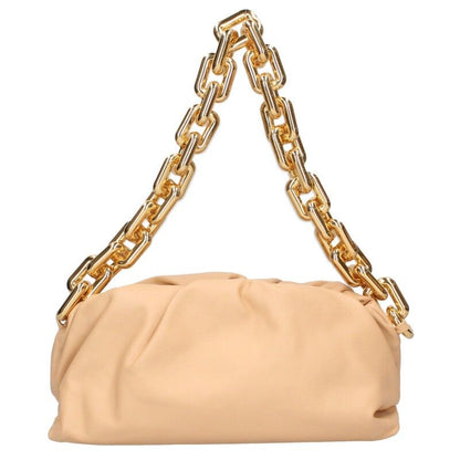 Bottega Veneta Leather Chain Shoulder Bag Women