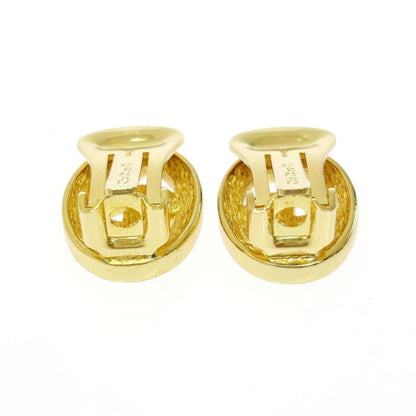 Christian Dior GP Rhinestone CD Logo Earrings Ladies Gold 419038 Earrings