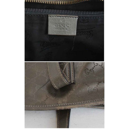Gucci 211137 212792 Tote Bag GG Imprime Gold
