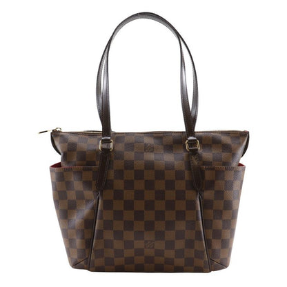 Louis Vuitton Totally PM N41282 Damier Canvas Brown Women's Tote Bag