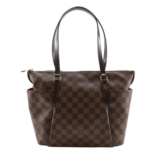 Louis Vuitton Totally PM N41282 Damier Canvas Brown Women's Tote Bag