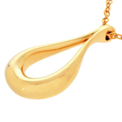 Tiffany & Co Tiffany & Co Open Teardrop Necklace 18K Yellow Gold 38g Gold Elsa