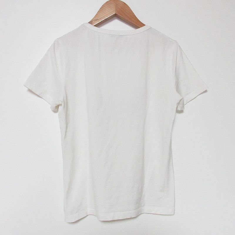 Celine Horse Carriage Print Stretch Crew Neck Short Sleeve T-Shirt Cut and Sewn