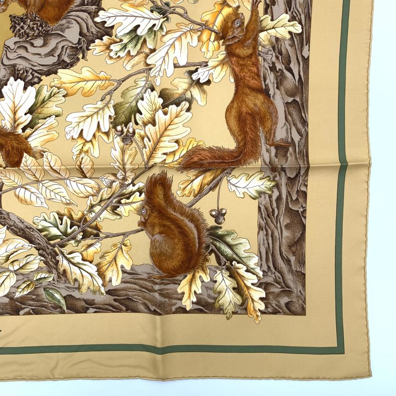 Hermes Carre 90 Casse Noisette Nutcracker Silk Scarf