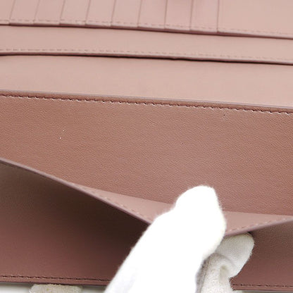 Bottega Veneta Long Wallet Intrecciato Light Brown Butterfly