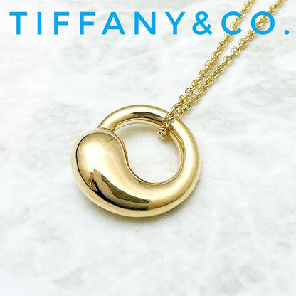 Tiffany & Co Eternal Circle Yellow Gold Necklace Approx 41cm (1614in) U