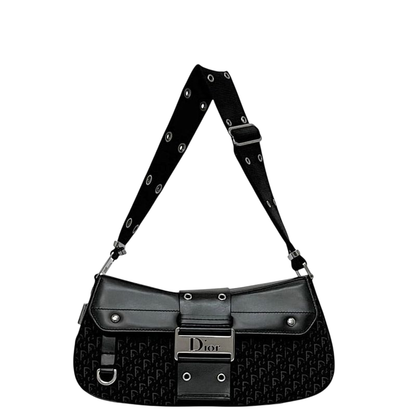 Christian Dior Shoulder Bag Street Chic Black