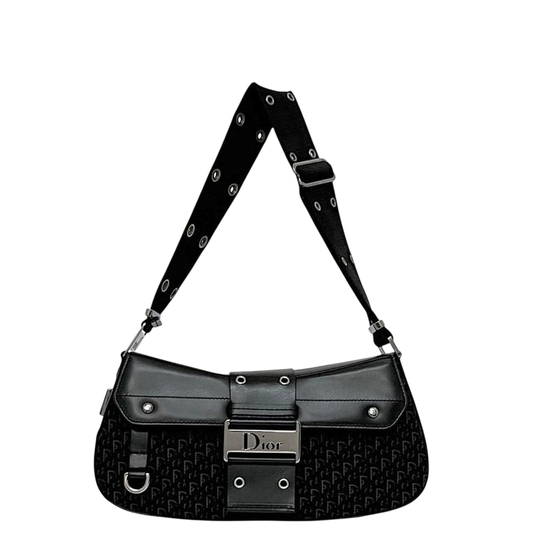 Christian Dior Shoulder Bag Street Chic Black