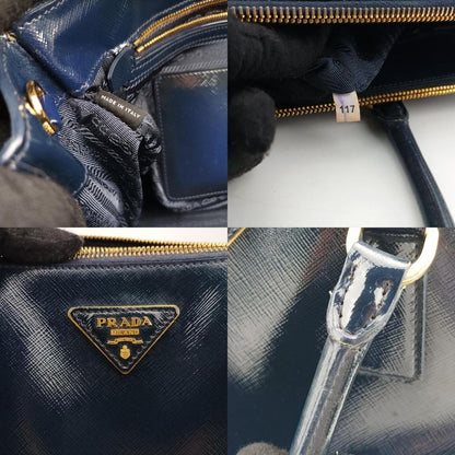 Prada Galleria Navy Saffiano Leather 1ba274117