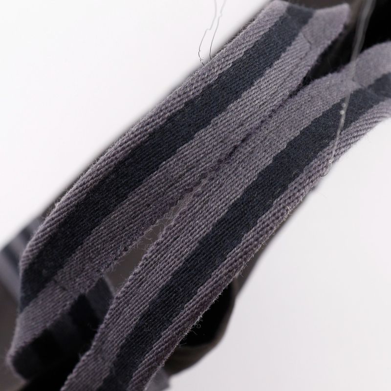 Hermes Fourre Tout MM Tote Bag Cotton Canvas Black Unisex Handbag