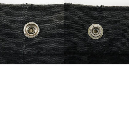 Hermes Fourre Tout MM Tote Canvas Black Unisex Handbag