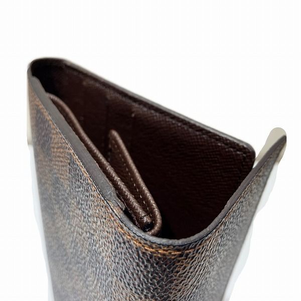 Louis Vuitton Damier Portefeuille International N61217 Trifold Wallet Unisex