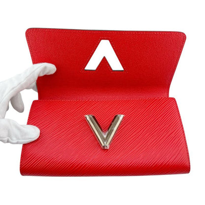 Louis Vuitton M61179 Epi Long Wallet Portefeuille - Twist Long Wallet Louis