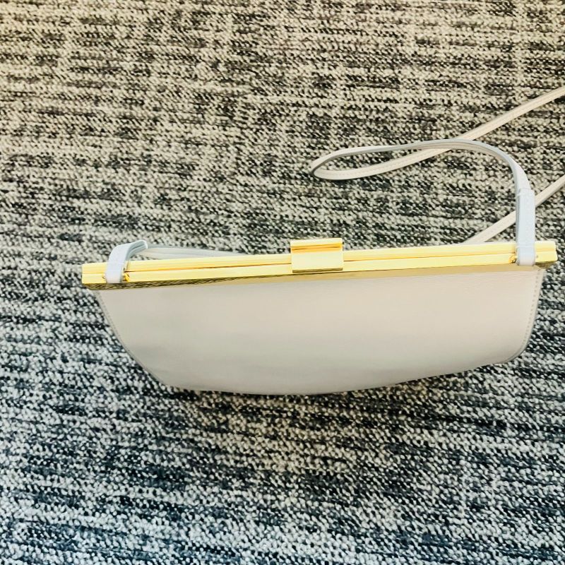 Celine Clasb Shoulder Bag Phoebe Period Gray : A2113