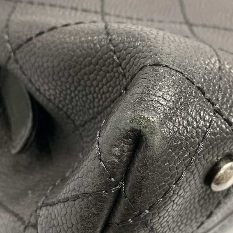 Chanel Shoulder Bag In The Mix Black 2way/chain Shoulder/vintage Silver Hardware