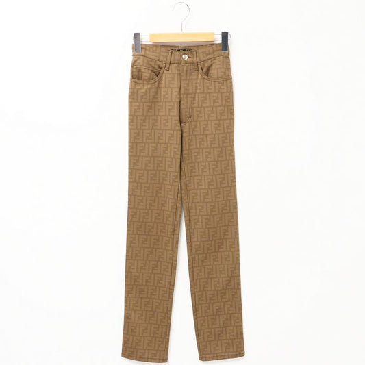 Fendi Vintage Pants Size I41 D35 Inch27 Zucca Stretch Pants Skinny Pants Made