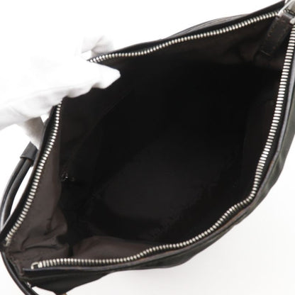 Gucci 001.3766 Nylon Canvas Black Women Shoulder Bag