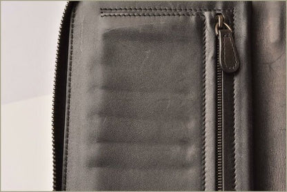 Bottega Veneta Long Wallet Travel Case Bottega Veneta Round Zipper Closure
